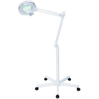 The Petra Magnifying Lamp - 5X Magnification + 5-Spoke Rolling Base by FANTASEA