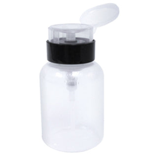 DL Pro 4 oz. Clear Pump Dispenser Bottle - DL-C161