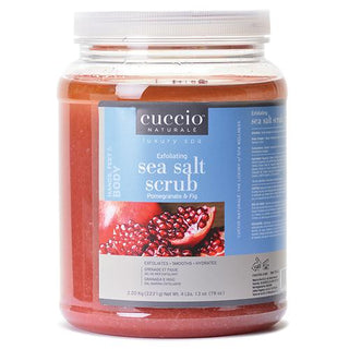 Cuccio Pomegrante &amp; Fig Seas Salt Scrub 78oz