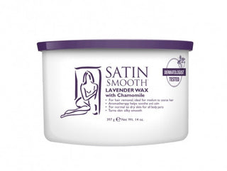 Satin Smooth Soft Wax Lavender With Chamomile Wax 14 oz #814145