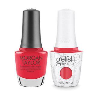 Gelish & Morgan Taylor Combo GE 886 - A Petal For Your Thoughts