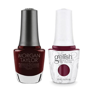 Gelish & Morgan Taylor Combo GE 185 - A Touch of Sass