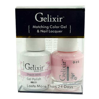 GELIXIR - Gel Nail Polish Matching Duo - 009 Peach