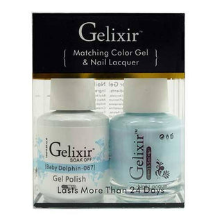 GELIXIR - Gel Nail Polish Matching Duo - 067 Baby Dolphin
