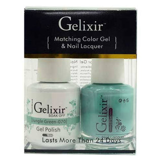 GELIXIR - Gel Nail Polish Matching Duo - 070 Jungle Green