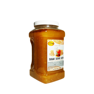 SpaRedi Sugar Scrub Glow, Milk & Honey, 01200, 1Gal OK0325MD