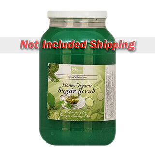 Be Beauty Spa Collection, Honey Organic Sugar Scrub, CSC2123G1, White Tea & Cucumber, 1Gallon KK0511