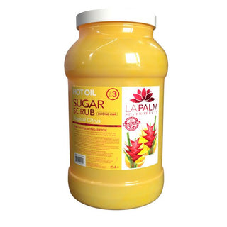 Lapalm Hot Oil Pedicure Sugar Scrub, Tropical Citrus