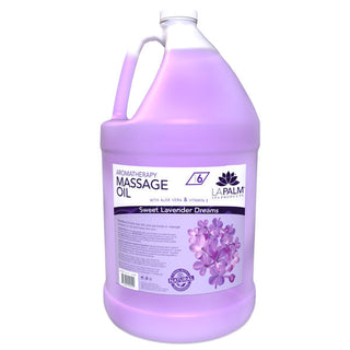 Lapalm Massage Oil Gallon, Lavender Aroma