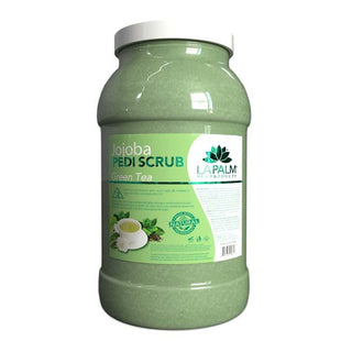 Lapalm Jojoba Oil Pedicure Gel Scrub, Green Tea