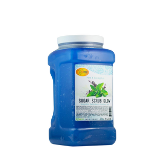 SpaRedi Sugar Scrub Glow, Mint & Eucalyptus, 01230, 1Gal OK0325MD