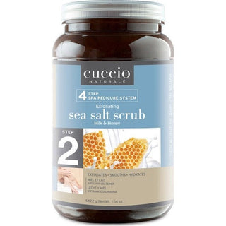 Cuccio Naturale Sea Salt Scrub M&H 156oz