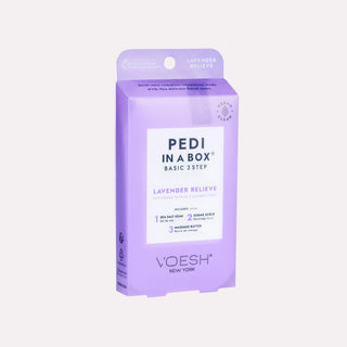 Voesh - Pedi in a Box Basic 3 Step Lavender Relieve