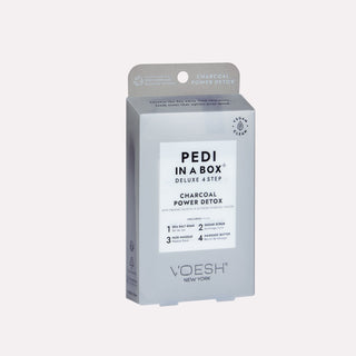 Voesh - Pedi in a Box Deluxe 4 Step Charcoal Power Detox