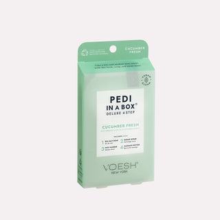 Voesh - Pedi in a Box Deluxe 4 Step Cucumber Fresh