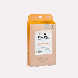 Voesh - Pedi in a Box Deluxe 4 Step Mango Delight
