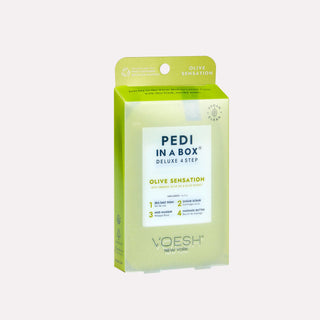 Voesh - Pedi in a Box Deluxe 4 Step Olive Sensation
