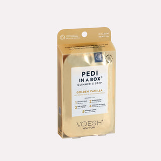 Voesh - Pedi in a Box Glimmer 5 Step Golden Vanilla