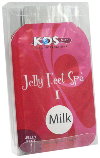 Jelly Feet Spa - Milk - 2 Step In 1 - 88 Bags