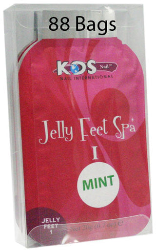 Jelly Feet Spa - Mint - 2 Step In 1 - 88 Bags