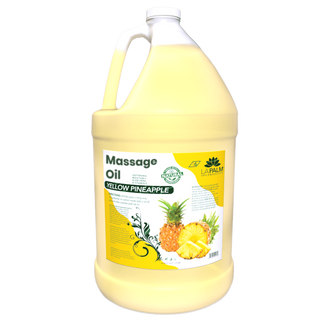 Lapalm Massage Oil Gallon, Pineapple Aroma