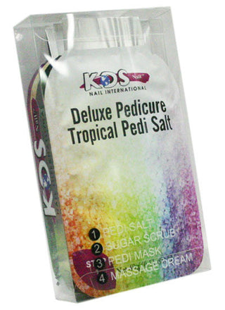 Deluxe Pedicure Kit - Tropical - 4 In 1