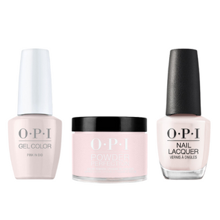 OPI Trio: SO01 Pink In Bio