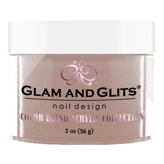 Glam & Glits Acrylic Powder Color Blend Brown Sugar 2 Oz- Bl3009