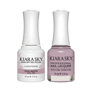 Kiara Sky Gel Nail Polish Duo - 556 Pink Colors - Totally Whipped