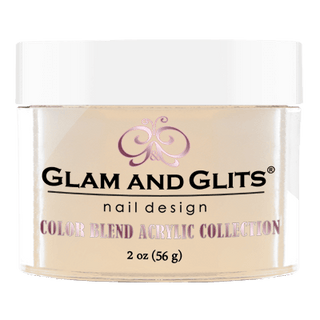 Glam & Glits Acrylic Powder Color Blend Melted Butter 2 Oz- Bl3012