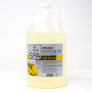 Lapalm Cuticle Oil 1 Gallon with Pineapple Aroma Without Added Coloring