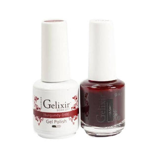 GELIXIR - Gel Nail Polish Matching Duo - 048 Burgundy