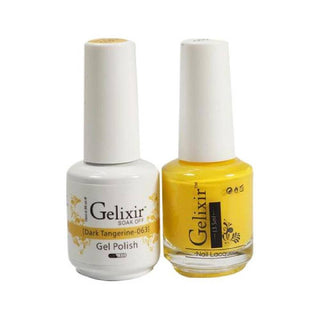 GELIXIR - Gel Nail Polish Matching Duo - 063 Dark Tangerine