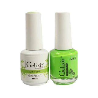 GELIXIR - Gel Nail Polish Matching Duo - 066 Lime
