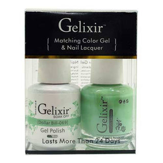 GELIXIR - Gel Nail Polish Matching Duo - 069 Dollar Bill