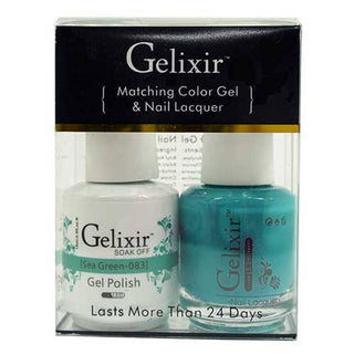 GELIXIR - Gel Nail Polish Matching Duo - 083 Sea Green