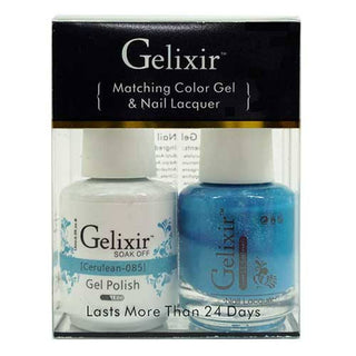 GELIXIR - Gel Nail Polish Matching Duo - 085 Cerulean