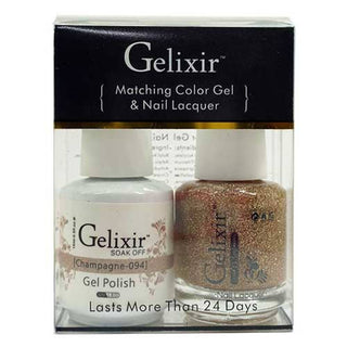 GELIXIR - Gel Nail Polish Matching Duo - 094 Champagne