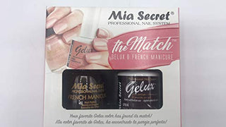 Mia Secret - The Match (Gelux and French Manicure Combo) UVA