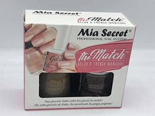 Mia Secret - The Match (Gelux and French Manicure Combo) Tierra Bella