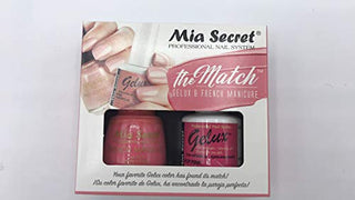 Mia Secret - The Match (Gelux and French Manicure Combo) Pop Pink