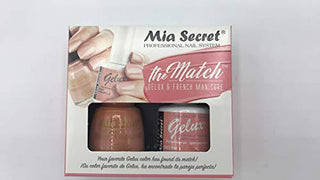 Mia Secret - The Match (Gelux and French Manicure Combo) Miss Pink