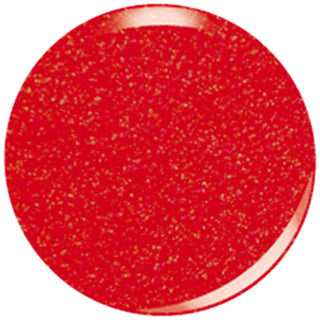 Kiara Sky Gel Nail Polish Duo - 424 Glitter Red Colors - I'm Not Red-E Yet