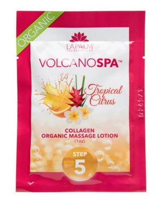 Volcano Spa: 6 Step Pedicure Kit Case- Tropical Citrus - 36 pack