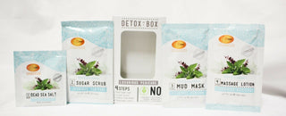 SpaRedi Detox In A Box, Pedicure 4 Steps, Mint & Eucalyptus OK0325MD