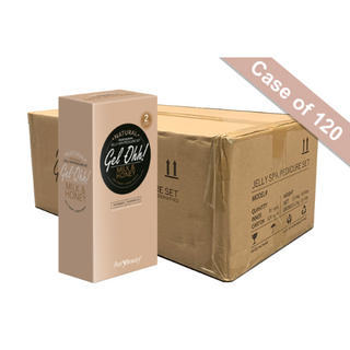 Avry Gel-Ohh Jelly Spa Milk & Honey Case  - 120pk