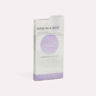 Voesh Mani in a Box Waterless 3 Step Lavender Relieve
