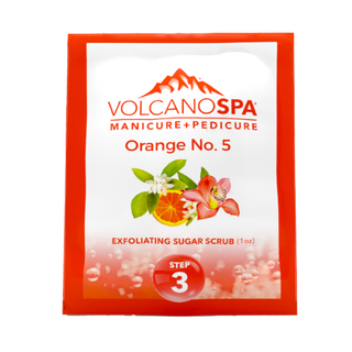 Volcano Spa: 6 Step Pedicure Kit - Orange No. 5