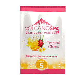 Volcano Spa: 6 Step Pedicure Kit - Tropical Citrus