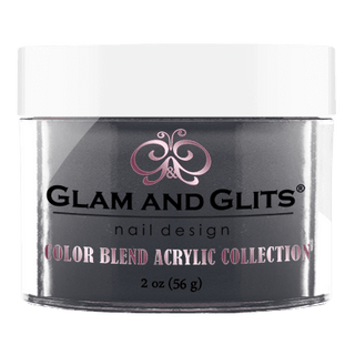 Glam & Glits Acrylic Powder Color Blend Midnight Glaze 2 Oz- Bl3047
